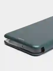 Тёмно-зелёный чехол книжка VIVO Y22 / VIVO Y35