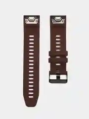 Шоколадный ремешок на часы GARMIN/Гармин/феникс ремешки/garmin ремешки для часов/ремешок гармин 22мм