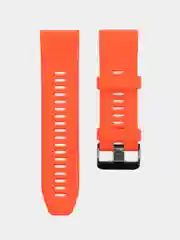 Оранжевый ремешок на часы GARMIN,Гармин,феникс ремешки,garmin,браслет часов,ремешок гармин 26мм