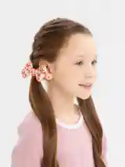Оранжевый бантики на резинке