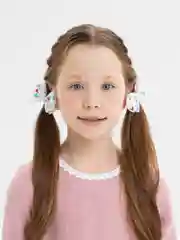 Разноцветный бантики на резинке