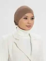 Хаки шапка мусульманская на резинке и завязках