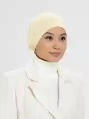Лимонный шапка мусульманская на резинке и завязках