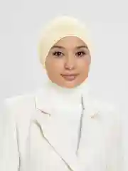 Лимонный шапка мусульманская на резинке и завязках