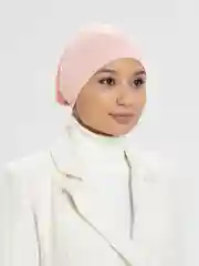 Кремовый шапка мусульманская на резинке и завязках