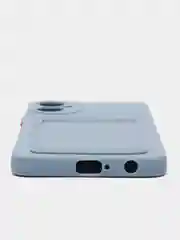 Серый чехол TECNO CAMON 19 NEO, с защитой камеры и карман для пластиковой карты