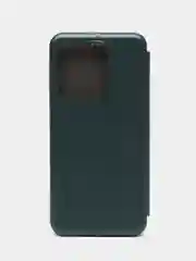 Тёмно-зелёный чехол книжка VIVO Y35