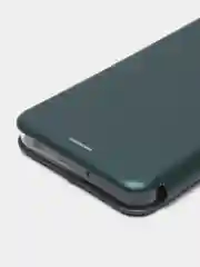 Тёмно-зелёный чехол книжка VIVO Y35