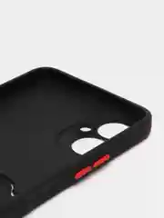 Черный чехол TECNO CAMON 19 NEO, с защитой камеры и карман для пластиковой карты