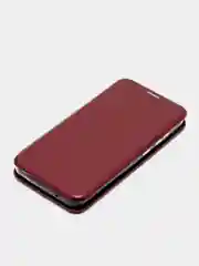 Бордовый чехол книжка ITEL A27
