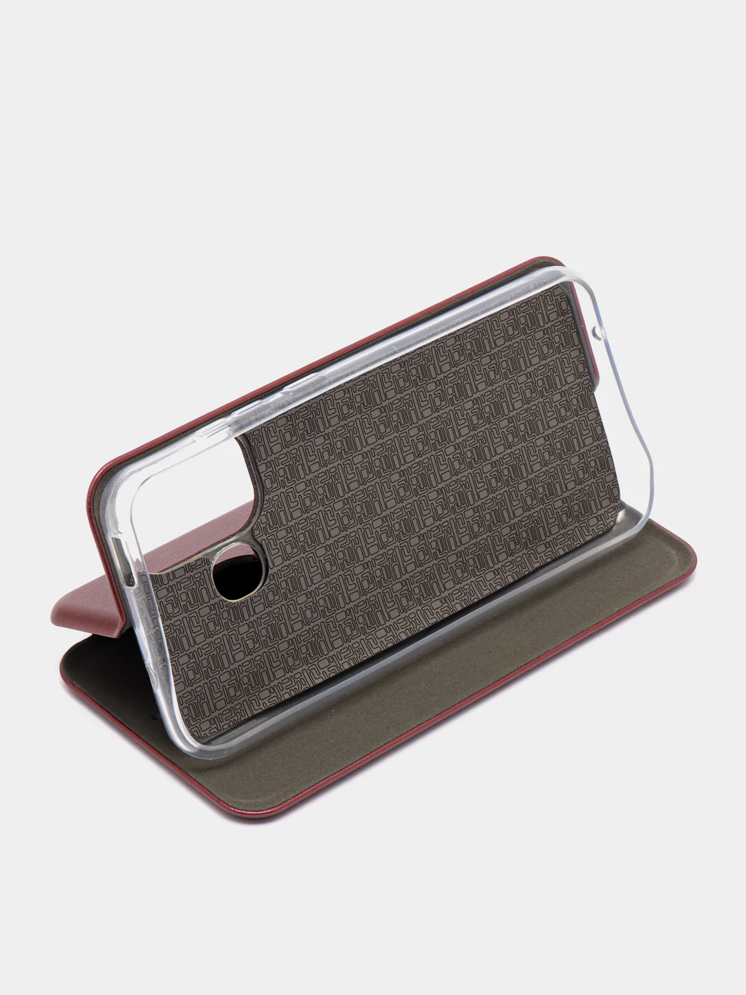 Бордовый чехол книжка ITEL A27