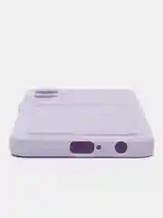 Лавандовый чехол TECNO CAMON 19 NEO, с защитой камеры и карман для пластиковой карты