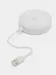 Белый светильник беспроводной, 500 mAh, с датчиком движения, LED, на магните