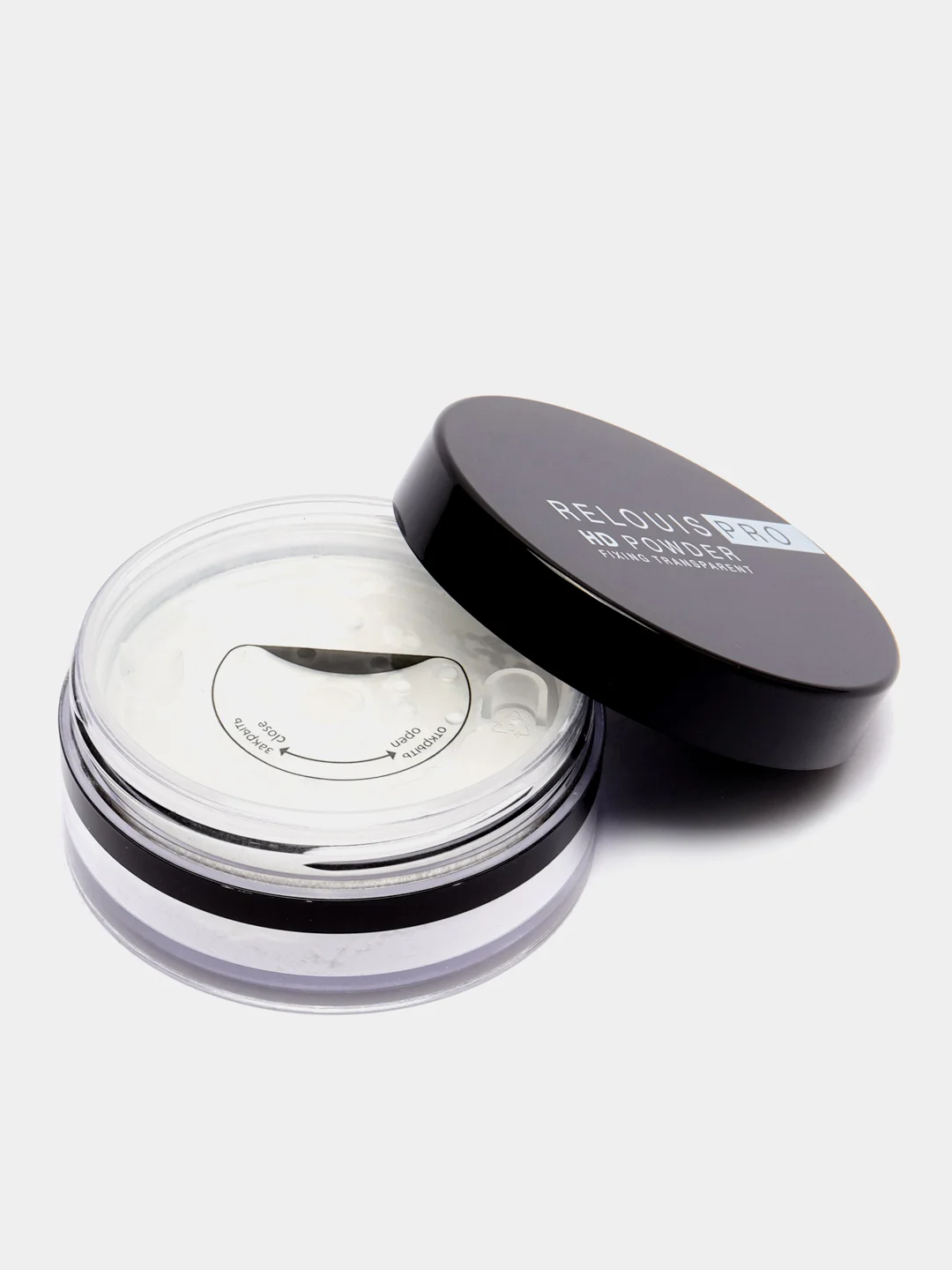 Прозрачный пудра для лица Relouis Pro Hd Powder, прозрачная, закрепляющая, 10 г