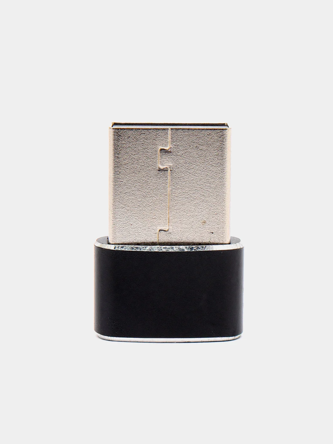 Черный переходник USB / Type C