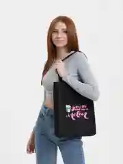 Серый рюкзак женский текстильный, набор из четырёх предметов