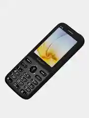 Черный мобильный телефон Maxvi K18 2023