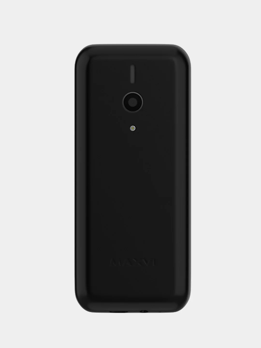Черный мобильный телефон Maxvi C27 2023