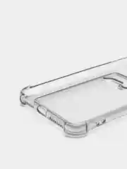 Черный чехол противоударный для iPhone 7 Plus / 8 Plus, прозрачный, с карманом для карты