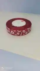 Лента из органзы "Ромашки", 25 мм