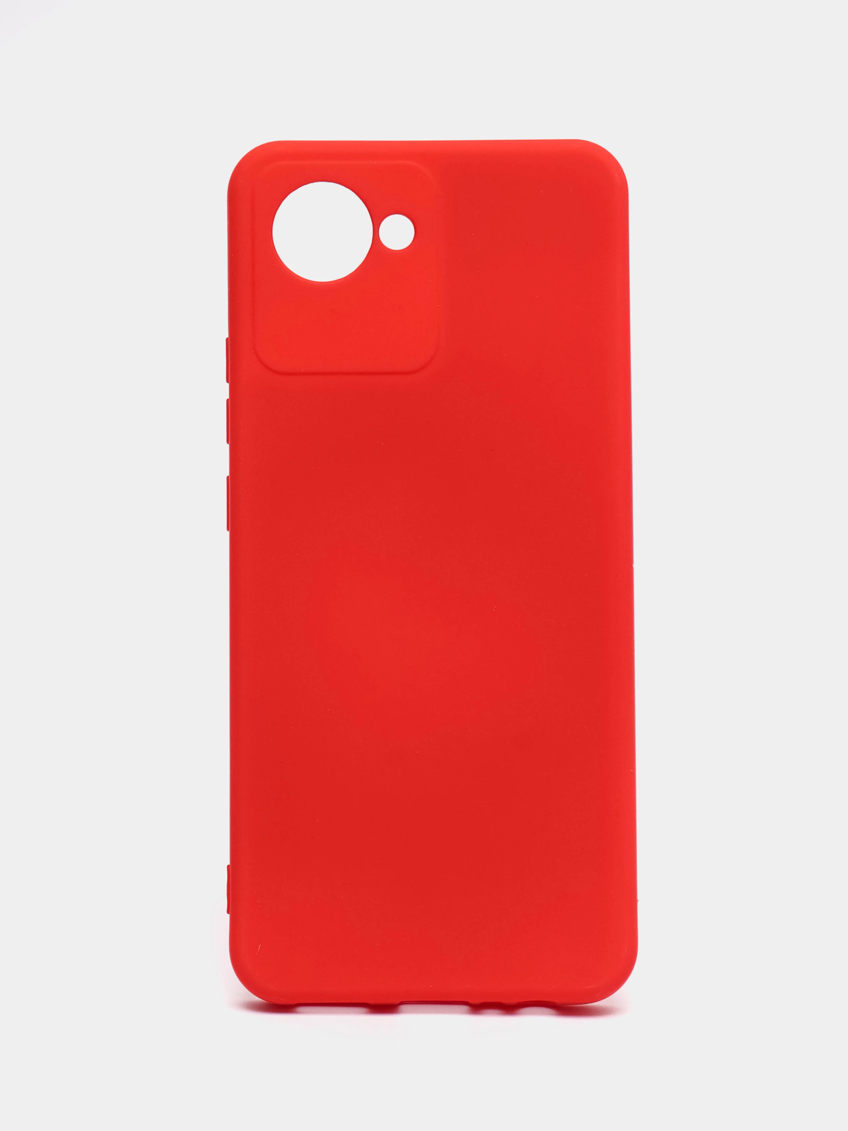 Алый чехол Silicone Cover для Realme C30 C30s Narzo 50i Prime Реалми С30 С30С Нарзо силиконовый