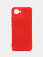Алый чехол Silicone Cover для Realme C30 C30s Narzo 50i Prime Реалми С30 С30С Нарзо силиконовый
