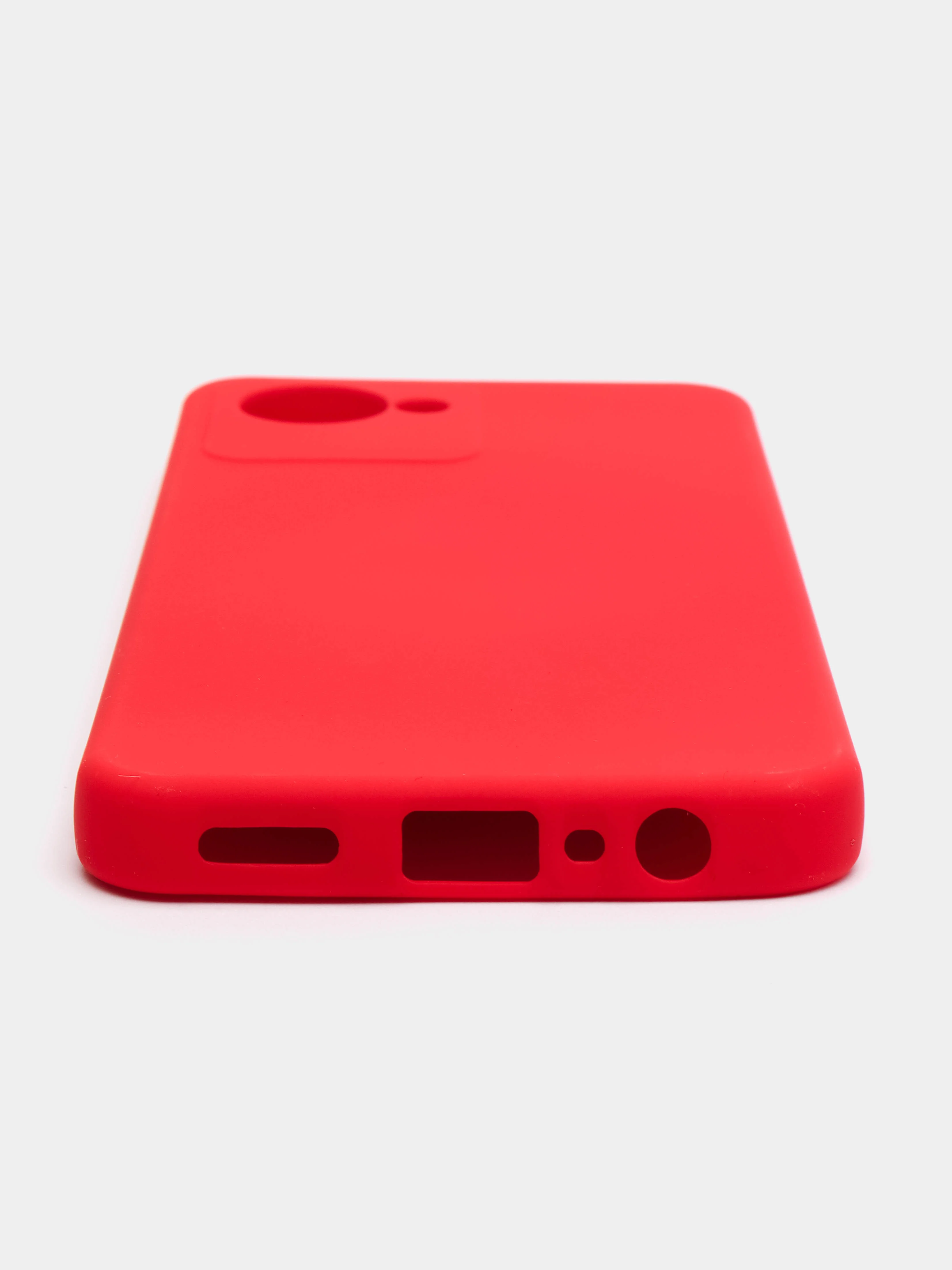 Алый чехол Silicone Cover для Realme C30 C30s Narzo 50i Prime Реалми С30 С30С Нарзо силиконовый