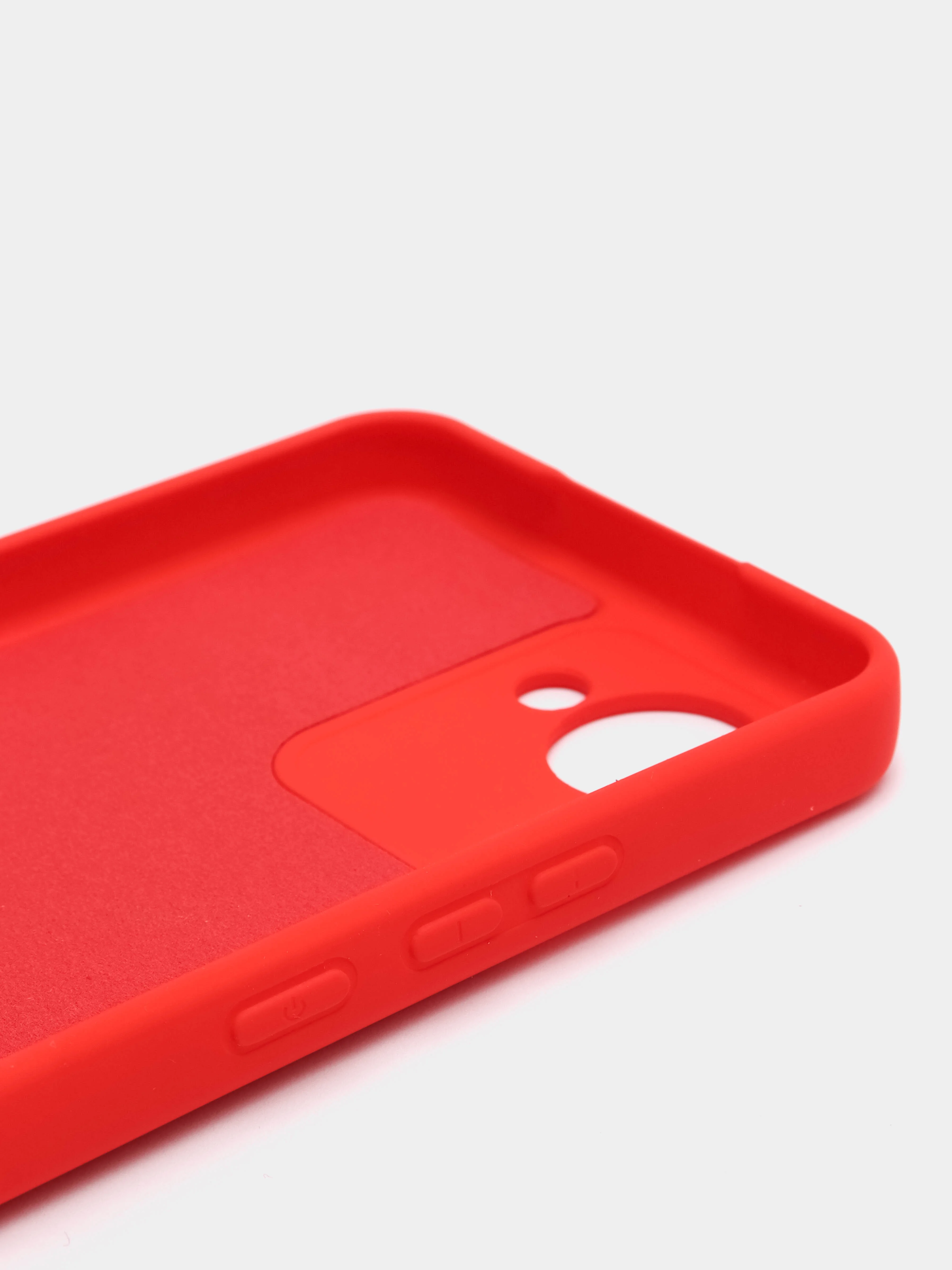 Алый чехол Silicone Cover для Realme C30 C30s Narzo 50i Prime Реалми С30 С30С Нарзо силиконовый