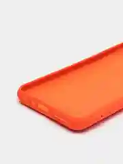 Рыжий чехол силиконовый для Realme Q3s / Реалми Q3s Silicone Cover