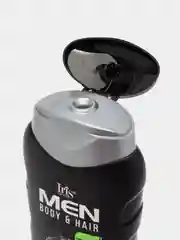 Мятный шампунь-гель для волос и тела мужской Iris Men, 400 мл