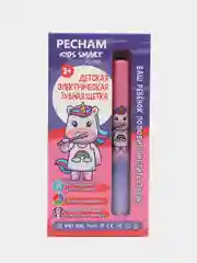 Розовый детская электрическая зубная щетка PECHAM Kids Smart 3+, 2 насадки, Electric toothbrush