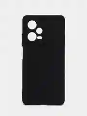 Черный чехол для Xiaomi Redmi Note 12 Pro+, Сяоми Редми Нот 12 Про+ силиконовый