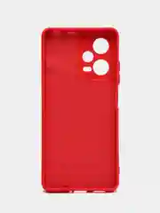 Красный чехол для Xiaomi Redmi Note 12 Pro+, Сяоми Редми Нот 12 Про+ силиконовый