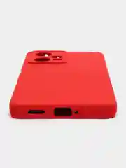 Красный чехол для Xiaomi Redmi Note 12 Pro+, Сяоми Редми Нот 12 Про+ силиконовый