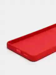 Красный чехол для Xiaomi Redmi Note 12 Pro+, Сяоми Редми Нот 12 Про+ силиконовый
