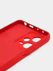 Красный чехол для Xiaomi Redmi Note 12 Pro+, Сяоми Редми Нот 12 Про+ силиконовый