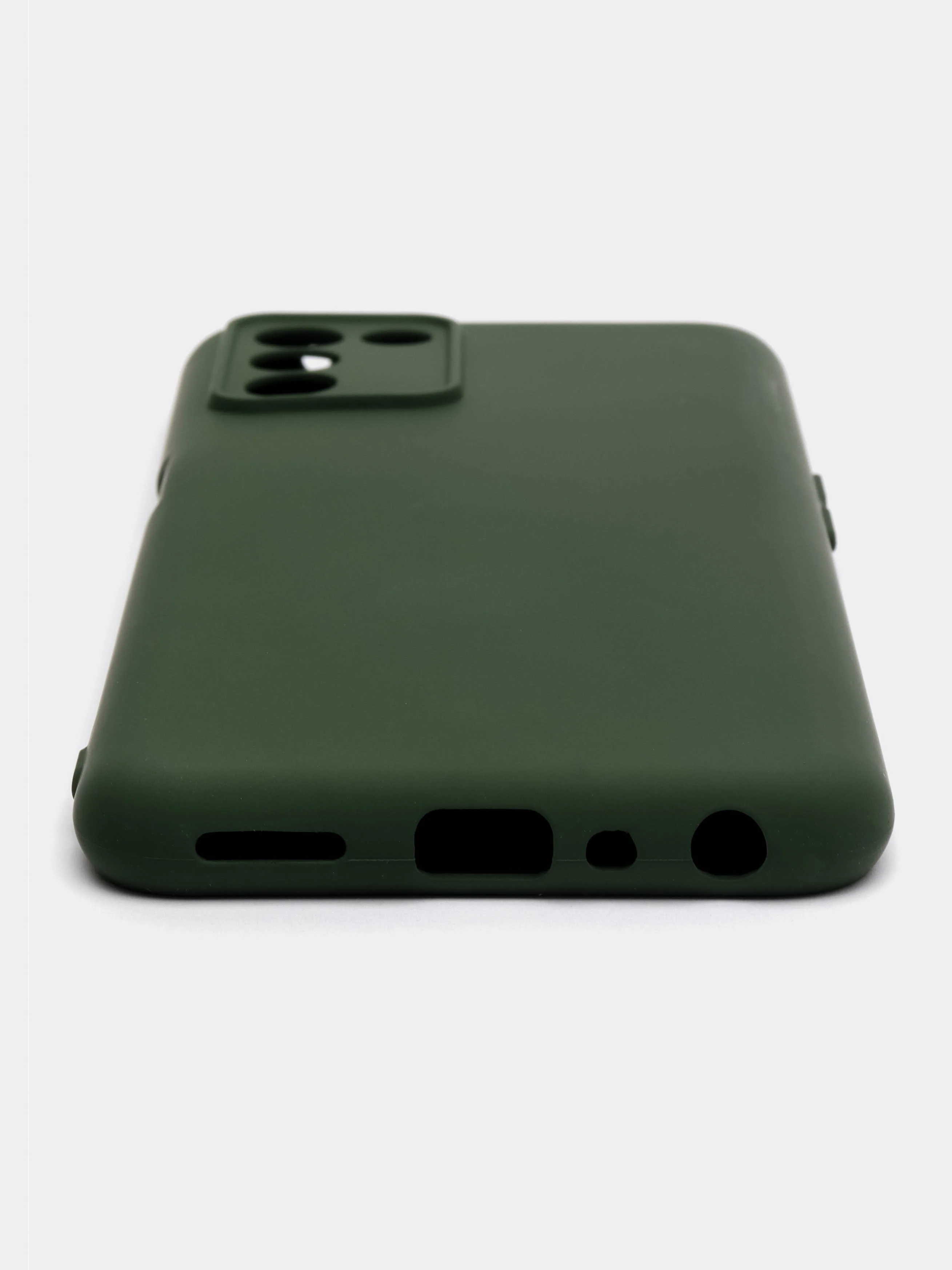 Зеленый чехол силиконовый для Realme Q3s / Реалми Q3s Silicone Cover
