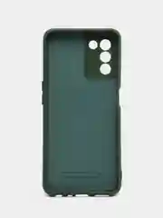 Зеленый чехол силиконовый для Realme Q3s / Реалми Q3s Silicone Cover