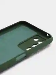 Зеленый чехол силиконовый для Realme Q3s / Реалми Q3s Silicone Cover