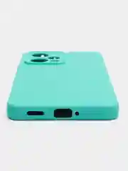 Бирюзовый чехол для Xiaomi Redmi Note 12 Pro+, Сяоми Редми Нот 12 Про+ силиконовый