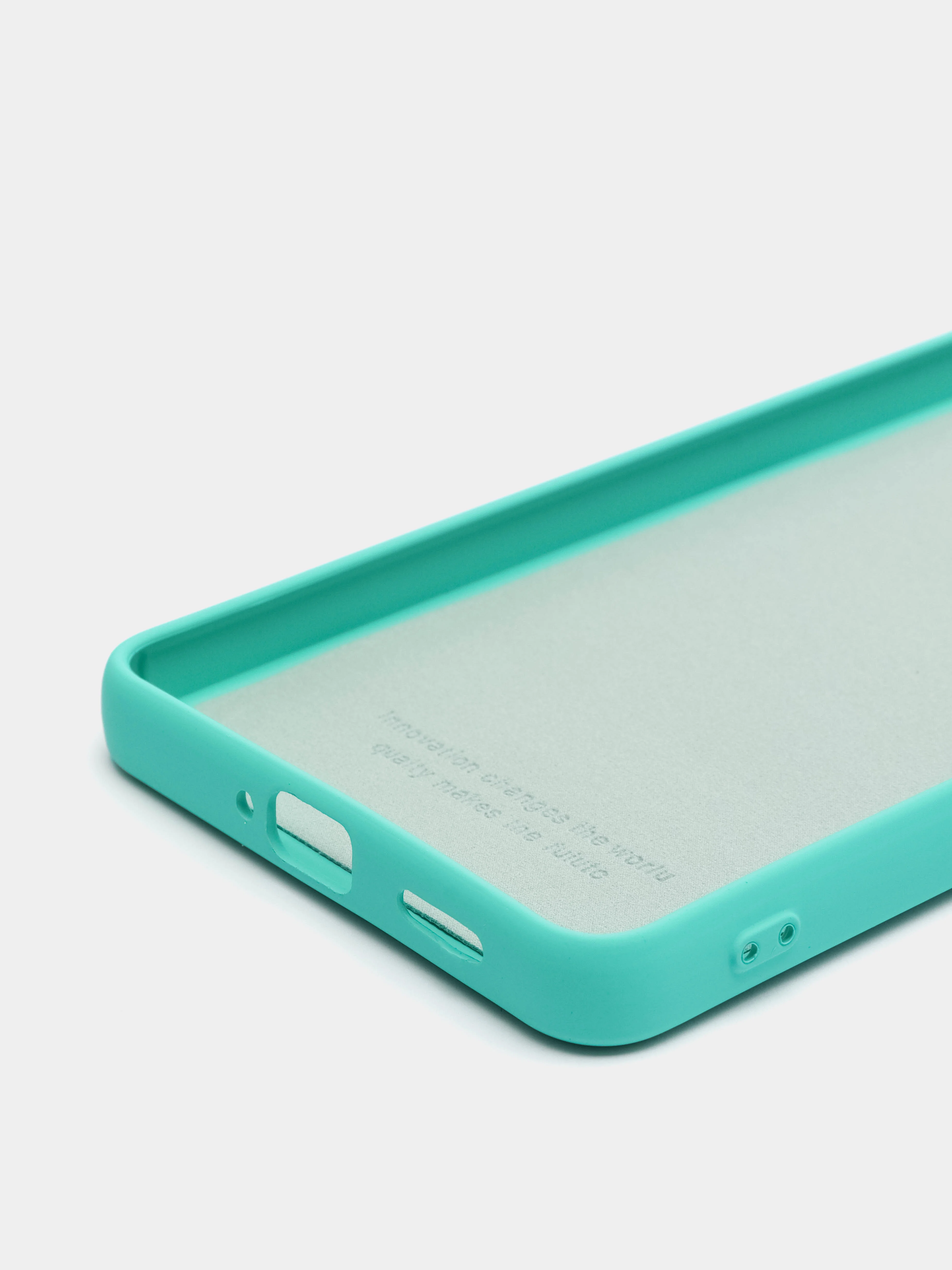 Бирюзовый чехол для Xiaomi Redmi Note 12 Pro+, Сяоми Редми Нот 12 Про+ силиконовый