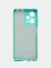 Бирюзовый чехол для Xiaomi Redmi Note 12 Pro+, Сяоми Редми Нот 12 Про+ силиконовый