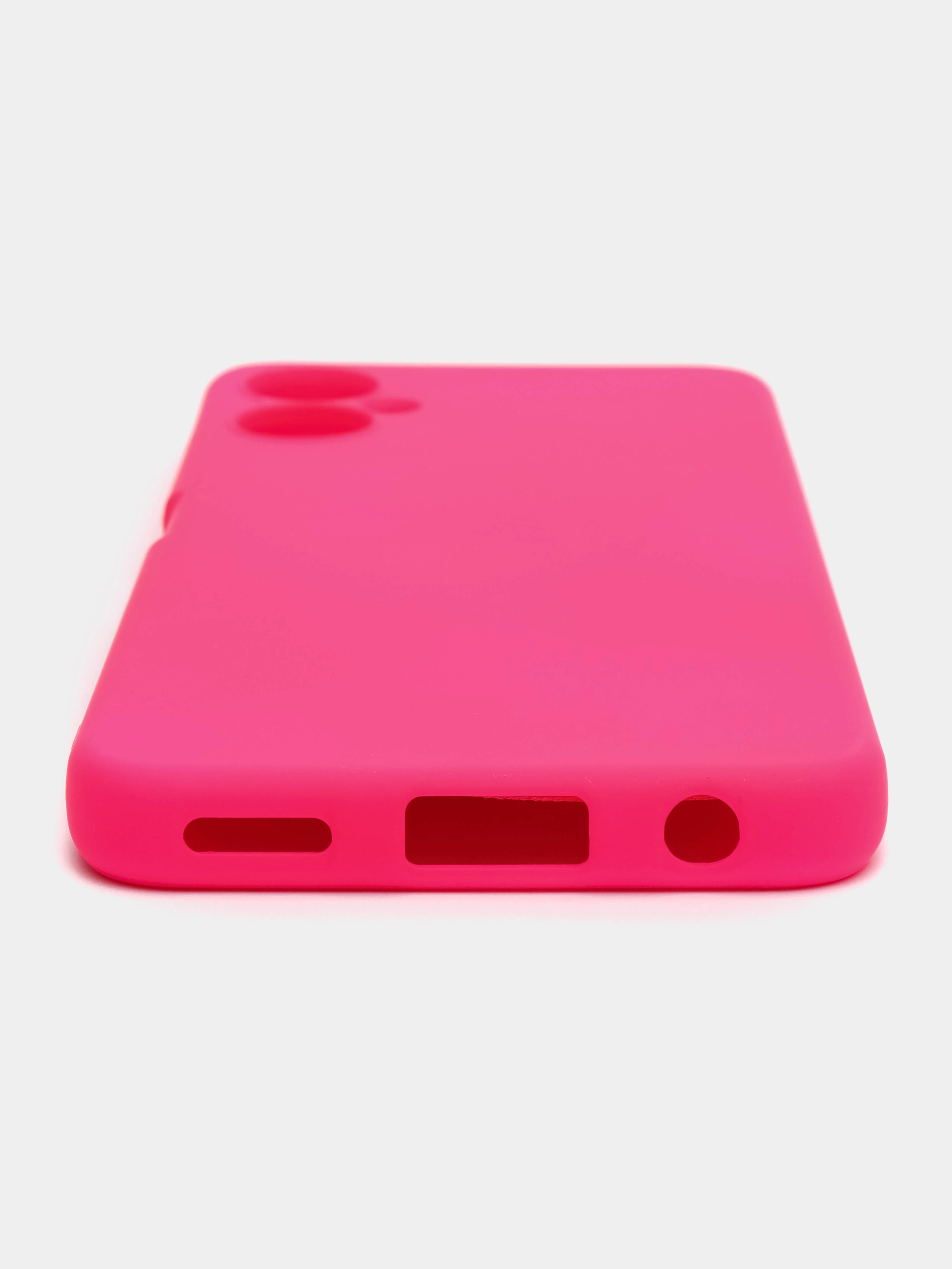 Фуксия чехол силиконовый Silicone Cover для Tecno Spark 9 Pro