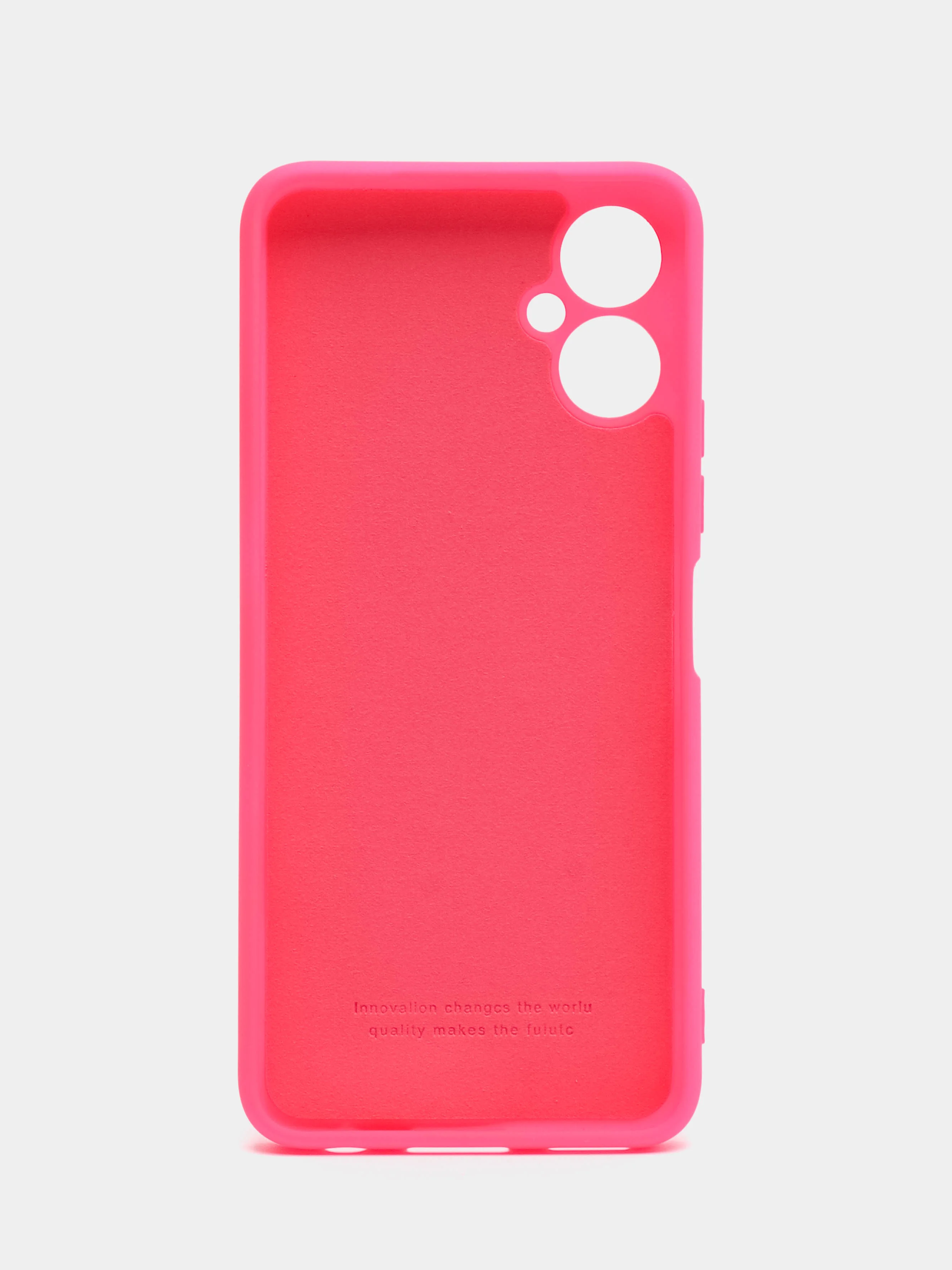 Фуксия чехол силиконовый Silicone Cover для Tecno Spark 9 Pro