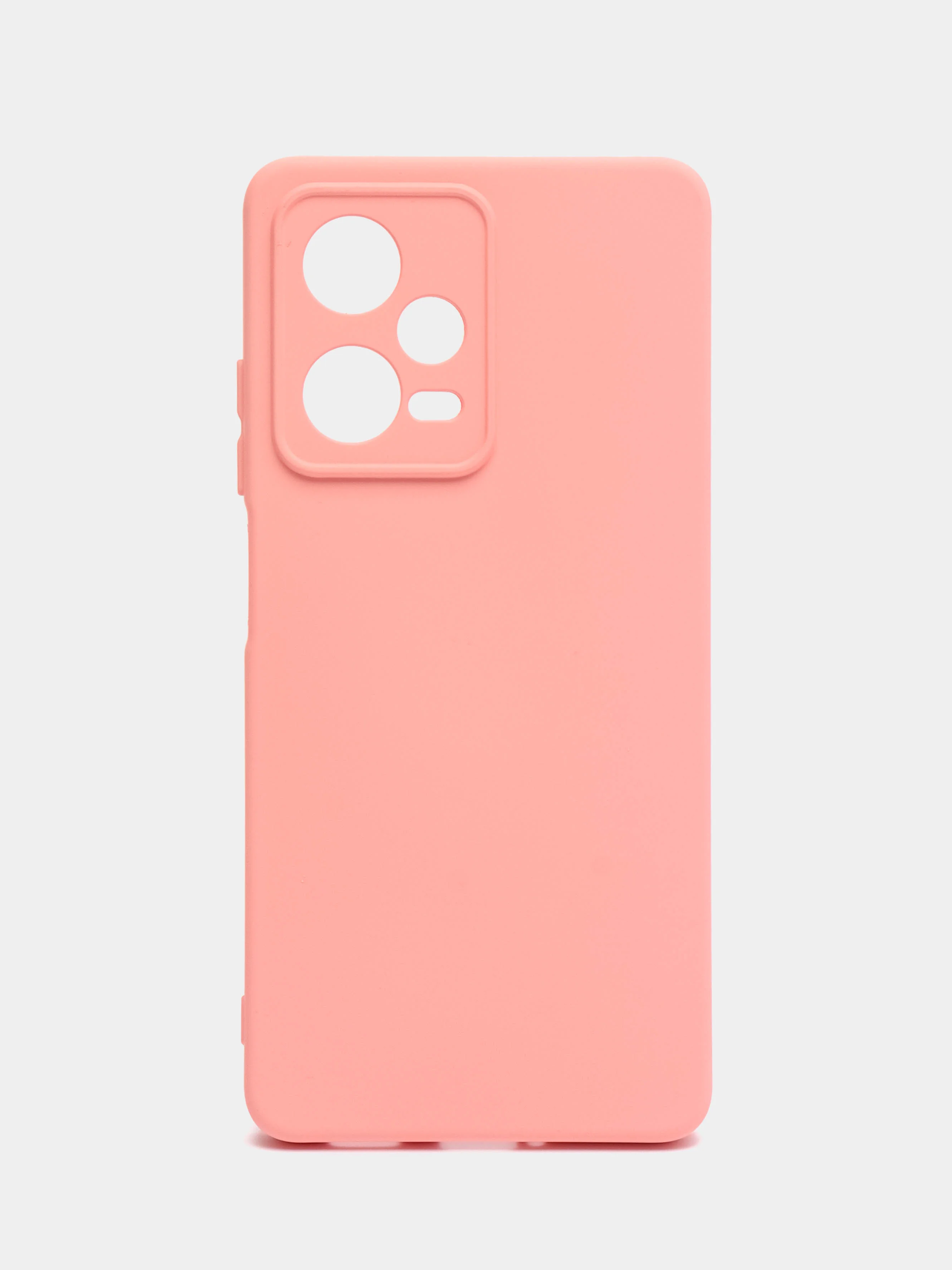 Розовый чехол для Xiaomi Redmi Note 12 Pro+, Сяоми Редми Нот 12 Про+ силиконовый