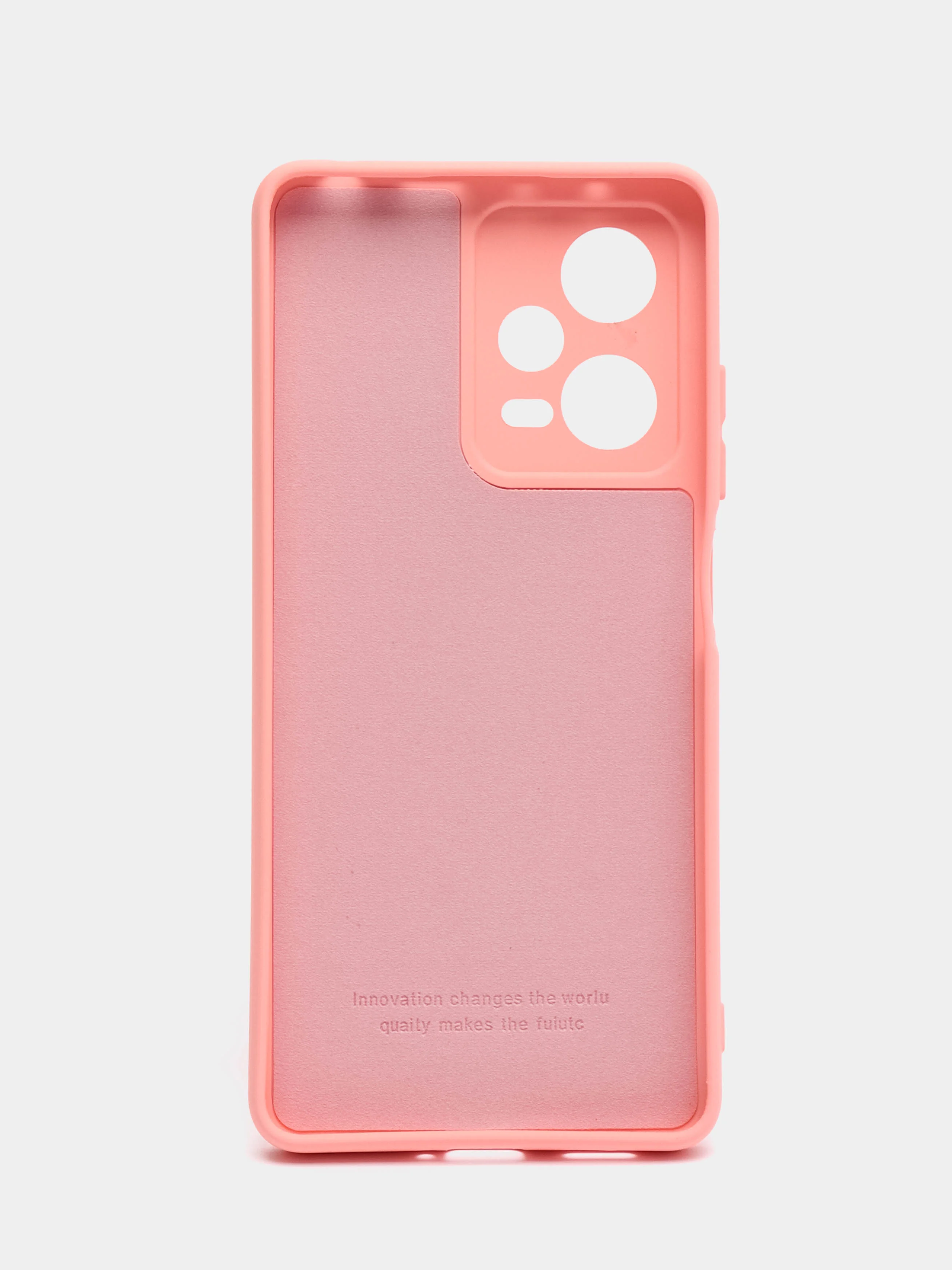 Розовый чехол для Xiaomi Redmi Note 12 Pro+, Сяоми Редми Нот 12 Про+ силиконовый