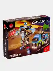 Красный конструктор-трансформер "Грузовик"