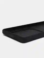 Черный чехол Samsung Galaxy A53 (Самсунг Галакси А53), с карманом для карт прозрачный