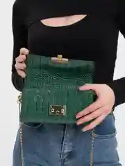 Зеленый сумка женская