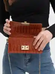 Коричневый сумка женская